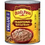 Old El Paso Traditional Refried Beans - 31 oz can