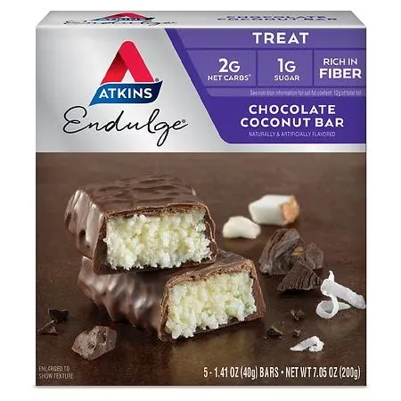 Atkins Endulge Chocolate Coconut Bars 5 Pk