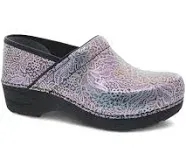 Dansko XP 2.0 Brushstroke Patent Multi Clogs Women’s Size 9.5-10 / EUR Size 40