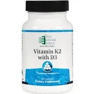 Ortho Molecular Vitamin K2 with D3