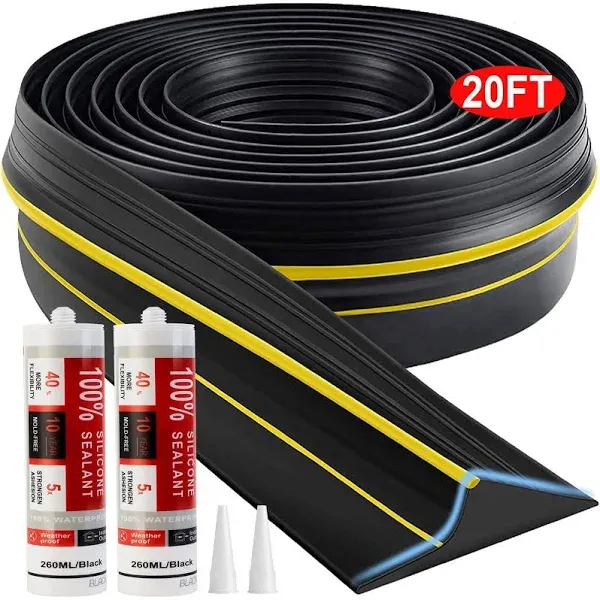 VEVOR Garage Door Threshold Seal Strip Universal Bottom Waterproof Pvc