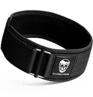 Gymreapers Quick Locking Weightlifting Belt for Bodybuilding Large Black