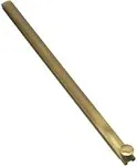 Deltana 12SBCS5 12 inch Concealed Screw Surface Bolt Antique Brass