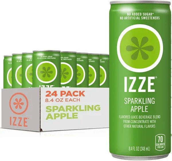 Izze Sparkling Juice 4 Flavor Variety Pack