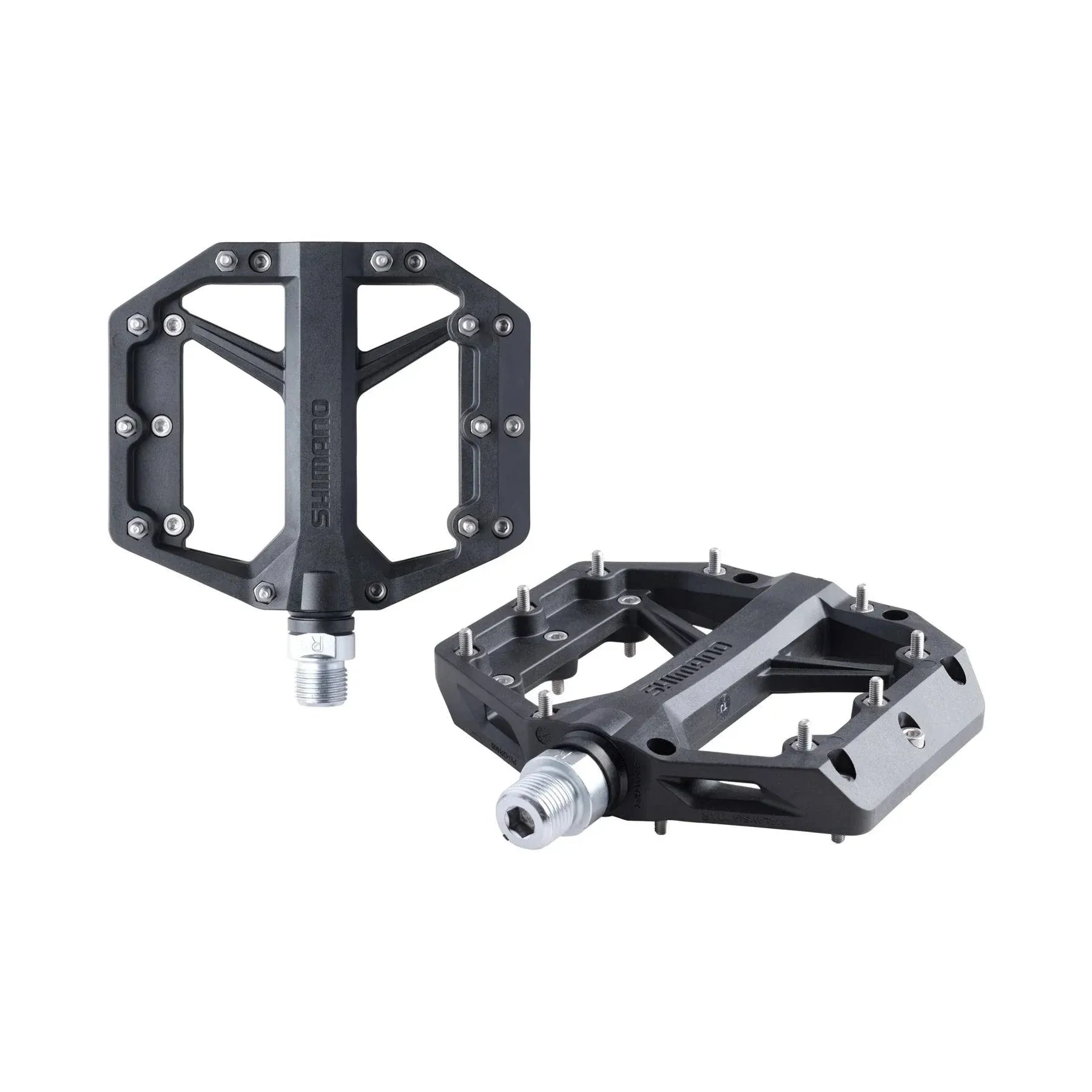 Shimano Deore PD-GR400 Flat Pedals - Black