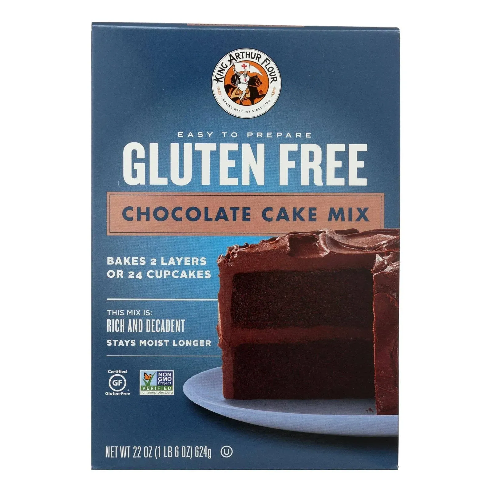 King Arthur Flour  Gluten Free Chocolate Cake Mix   22 Oz Pack Of 1