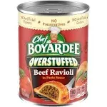 Chef Boyardee Overstuffed Beef Ravioli