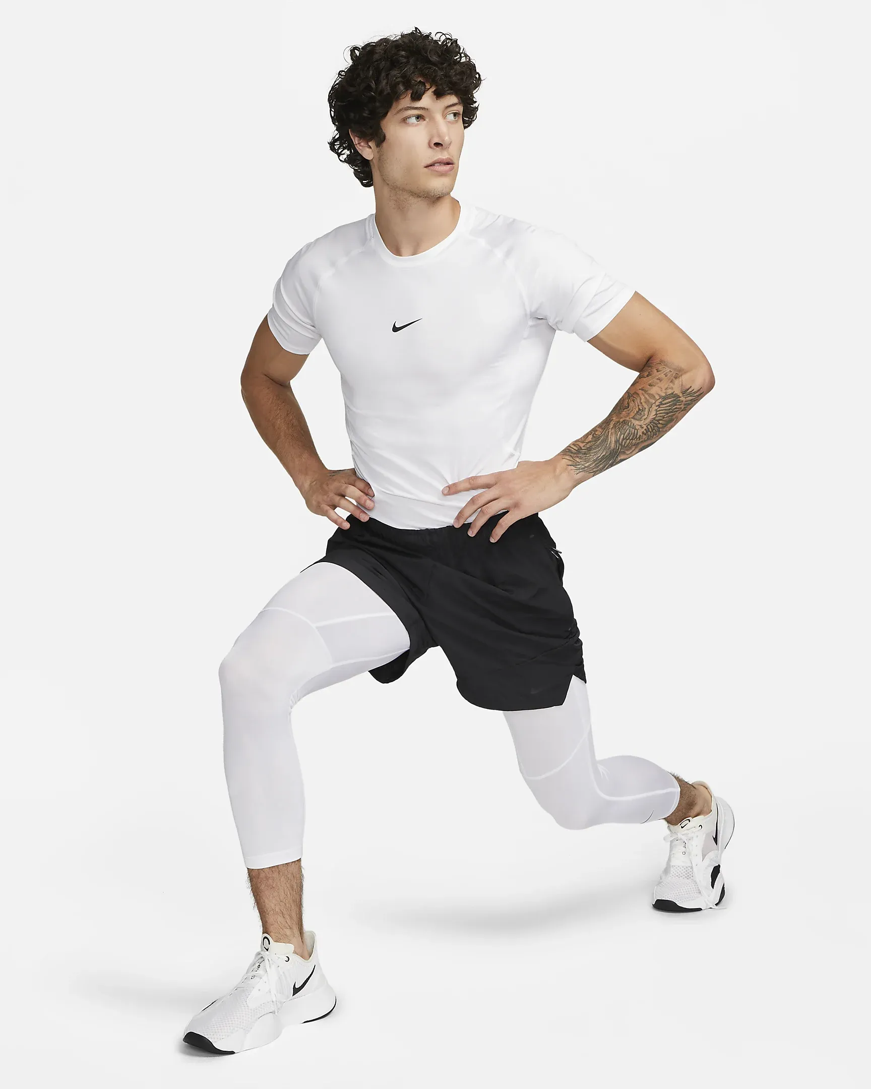 Nike Pro Men's Dri-Fit 3/4-Length Fitness Tights