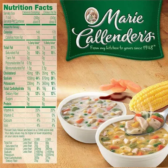 Marie Callender's Chicken Variety Soup