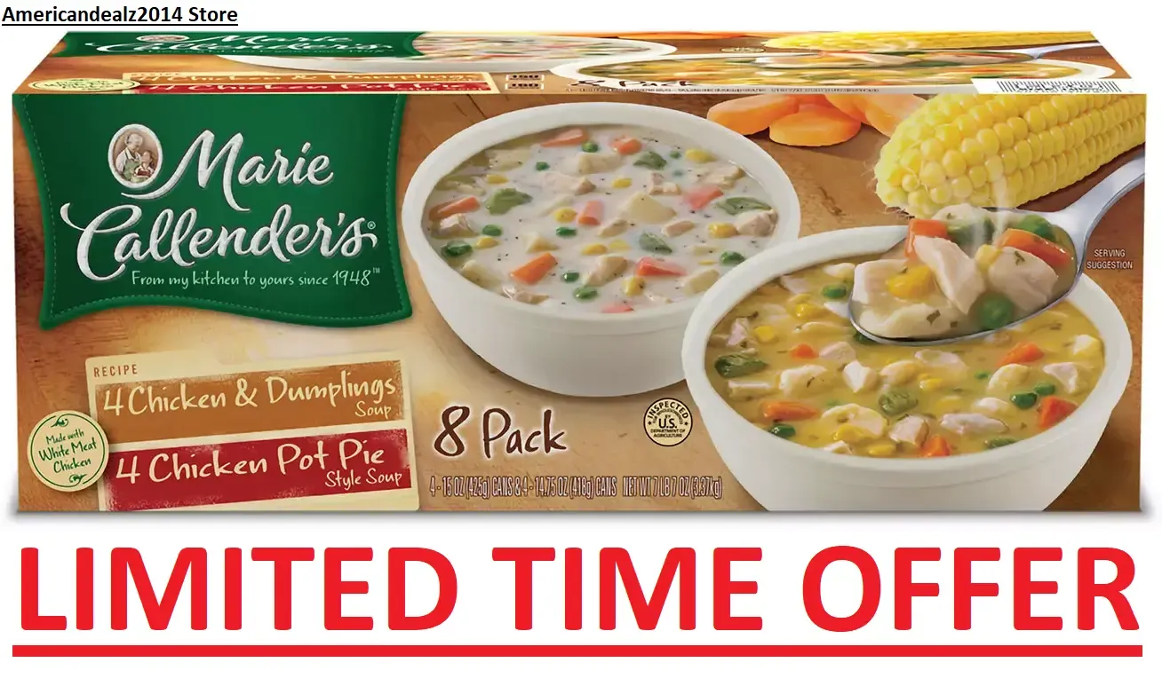 Marie Callender's Chicken Variety Soup (8 ct.) NEW