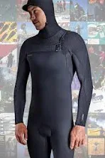 O'Neill Hyperfreak 4/3+ Hooded Chest Zip Wetsuit