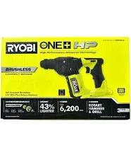 Ryobi 18V ONE+ HP Compact Brushless 5/8" SDS-Plus Rotary Hammer