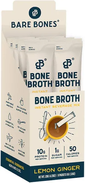 Bare Bones Bone Broth Instant Powdered Beverage Mix