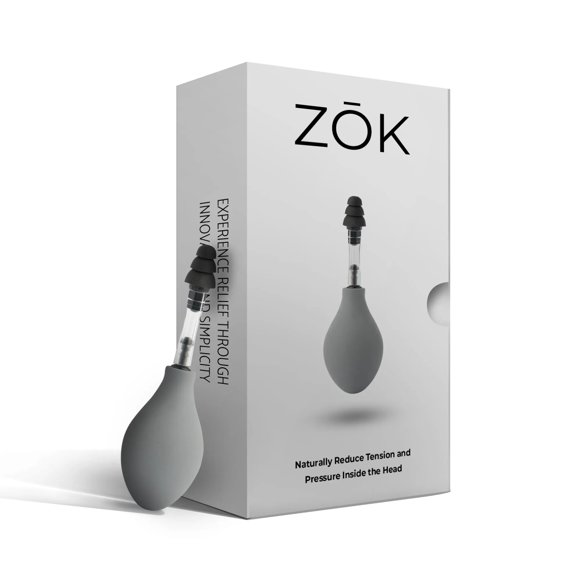 ZOK Naturally Reduces Tension and Pressure from Headache and Migraine