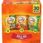 Goldfish Baked Snack Crackers, Bold Mix Variety, 30 On the Go Packs - 30 pack, 0.9 oz packs