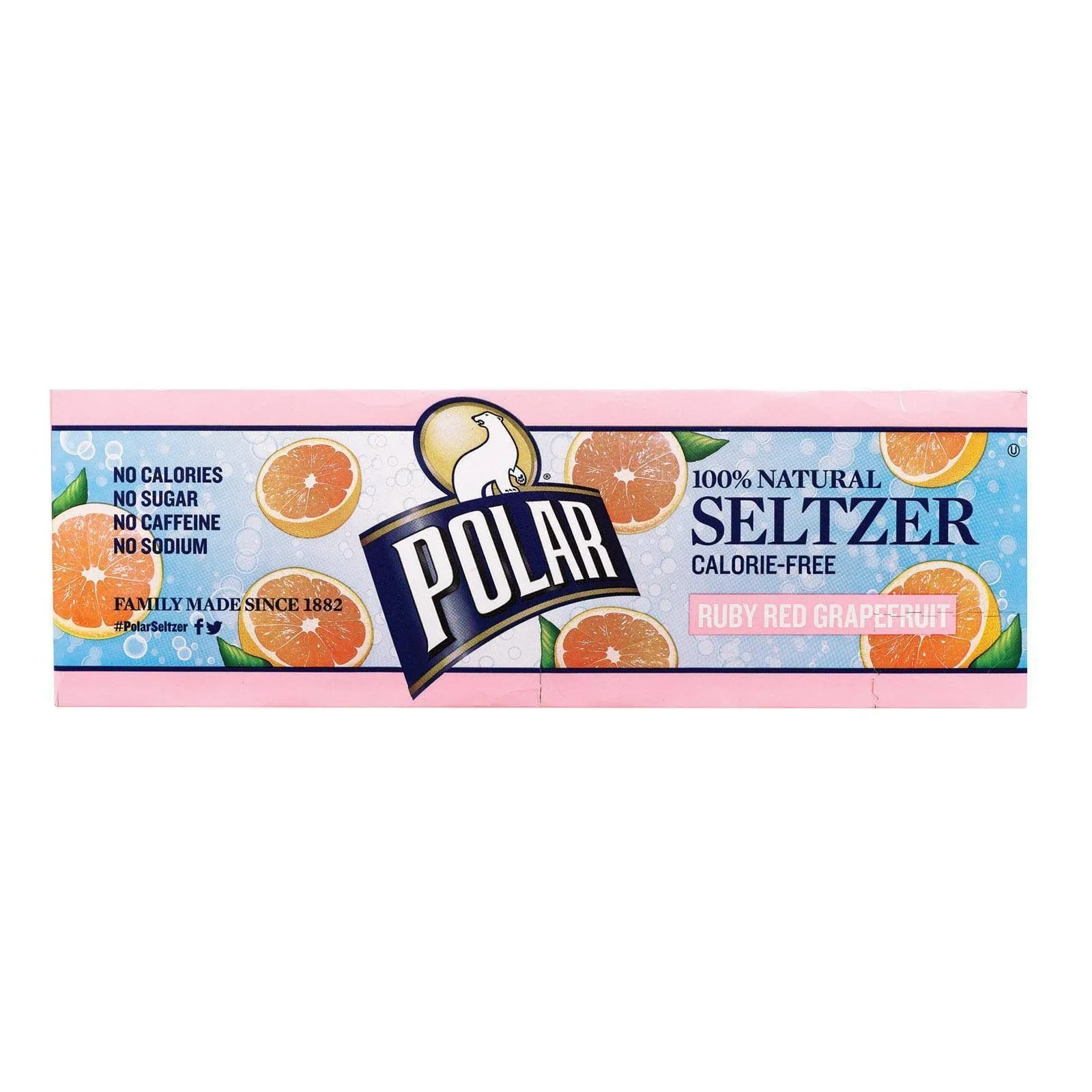 Polar Ruby Red Grapefruit Seltzer