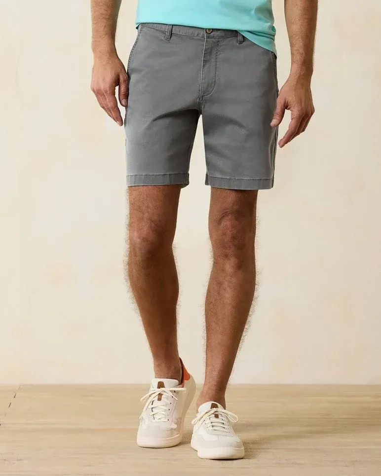 Tommy Bahama Men's Boracay 8" Chino Shorts - Fog Grey - Size 29