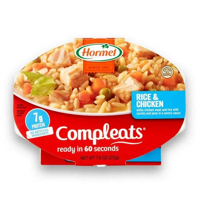 Hormel Compleats Rice & Chicken, 7.5 Ounce (Pack of 7)