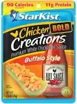 Starkist Chicken Creations Chicken, Premium White, Buffalo Style, Bold, in Sauce - 2.6 oz