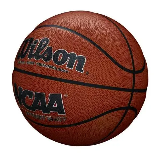 Wilson NCAA Street Shot Outdoor Basketball, Official Size 29.5&#034;