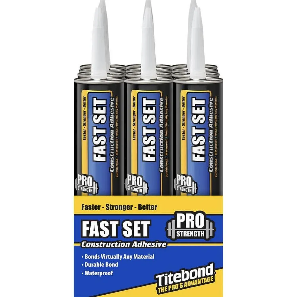 Titebond 10 Oz. Fast Set Construction Adhesive