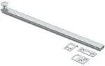 Deltana 12SBCS26 12 inch Concealed Screw Surface Bolt Polished Chrome