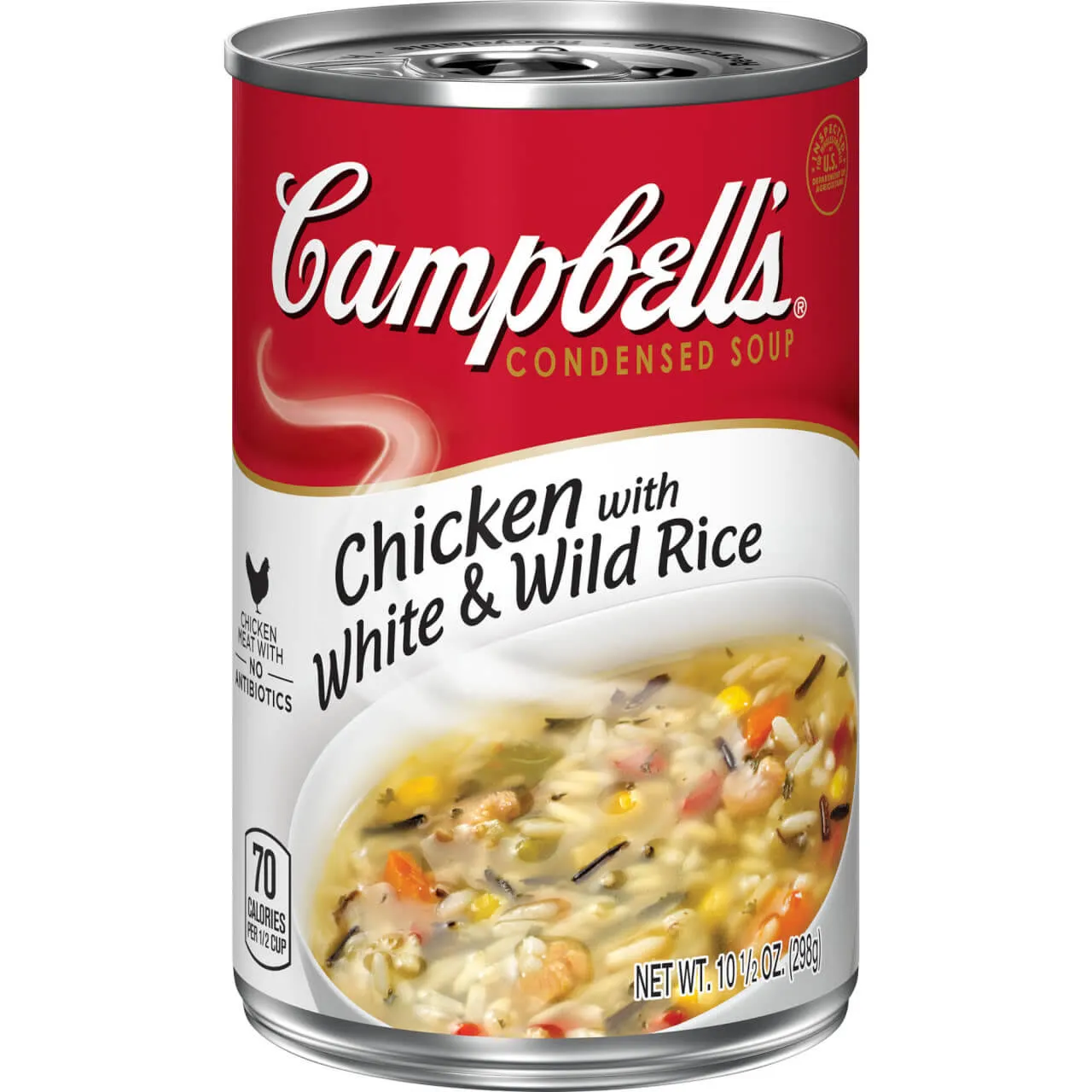 Campbell's Condensed Chicken with White & Wild Rice Soup, 10.5 oz.