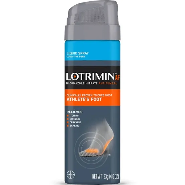 Lotrimin Deodorant Powder  Spray 4.6 OZ