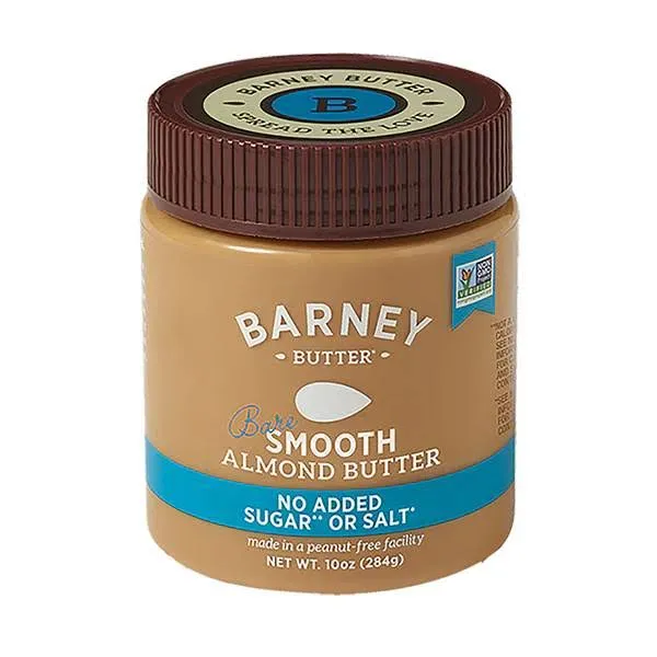 Barney Butter, Almond Butter, Bare Smooth, 10 oz | Pack of 6