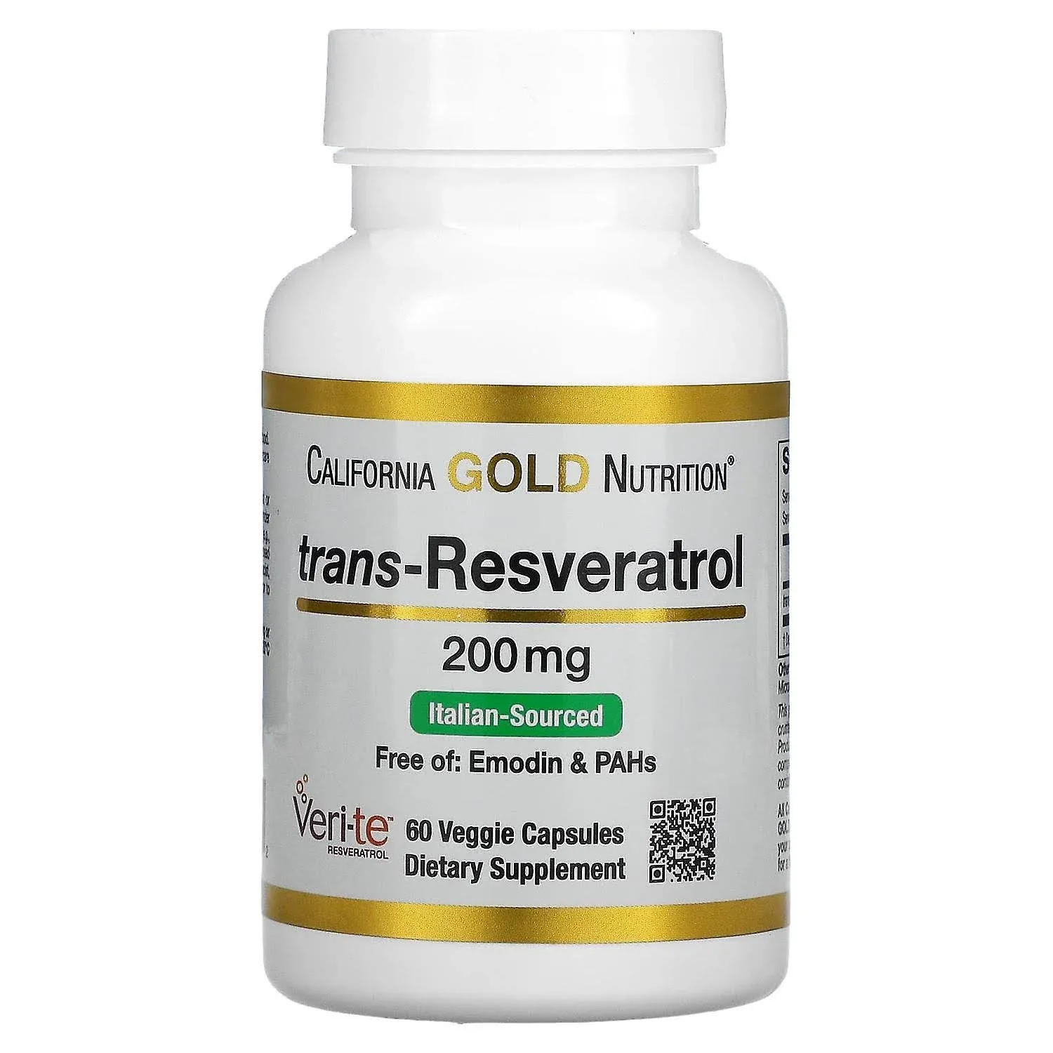 California Gold Nutrition trans-Resveratrol