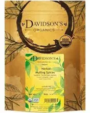 Davidson's Organics, Herbal Mulling Spices, Loose Leaf Tea, 16-Ounce Bag