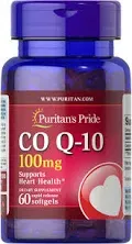 Puritan's Pride Q-Sorb Ultra Co Q-10 200 mg & Cinnamon 1000 mg-30 Rapid Release Softgels