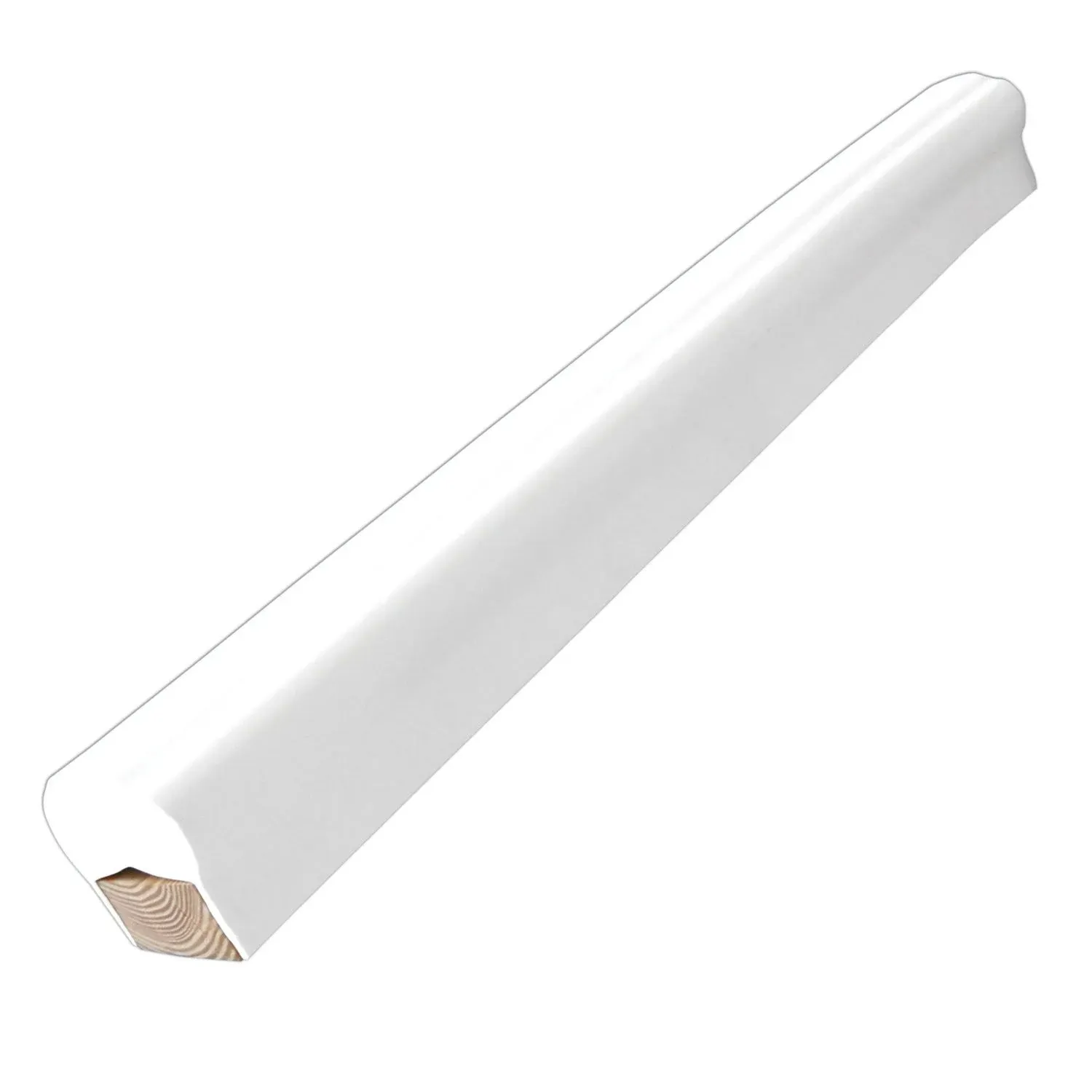 Dock Edge 6 ft. White Piling Post Bumper with 2 in. x 4 in. Mount DE1022F