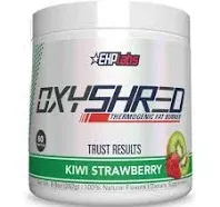 EHPlabs OxyShred Non Stimulant Thermogenic Pre Workout Powder & Shredding Supplement - Pre Workout Powder with L Glutamine & Acetyl L Carnitine, Energy Boost Drink - Honeydew Melon, 60 Servings