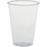 Dart TP9D Ultra Clear Cups, Tall, 9 oz, PET, 50/Bag, 1000/Carton