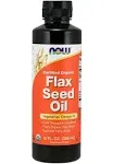 Now Foods Certified Organic Flax Seed Oil