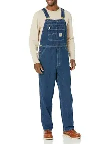 Carhartt Men's Loose Fit Denim Bib Overall