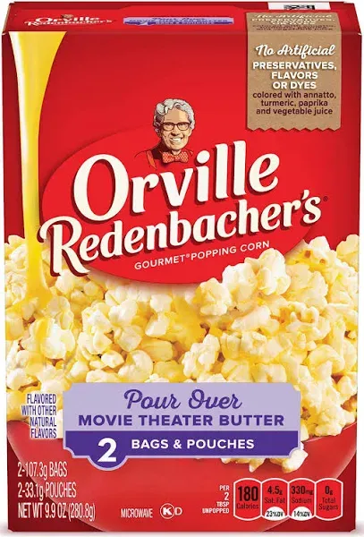 Orville Redenbacher's Movie Theater Butter Microwave Popcorn