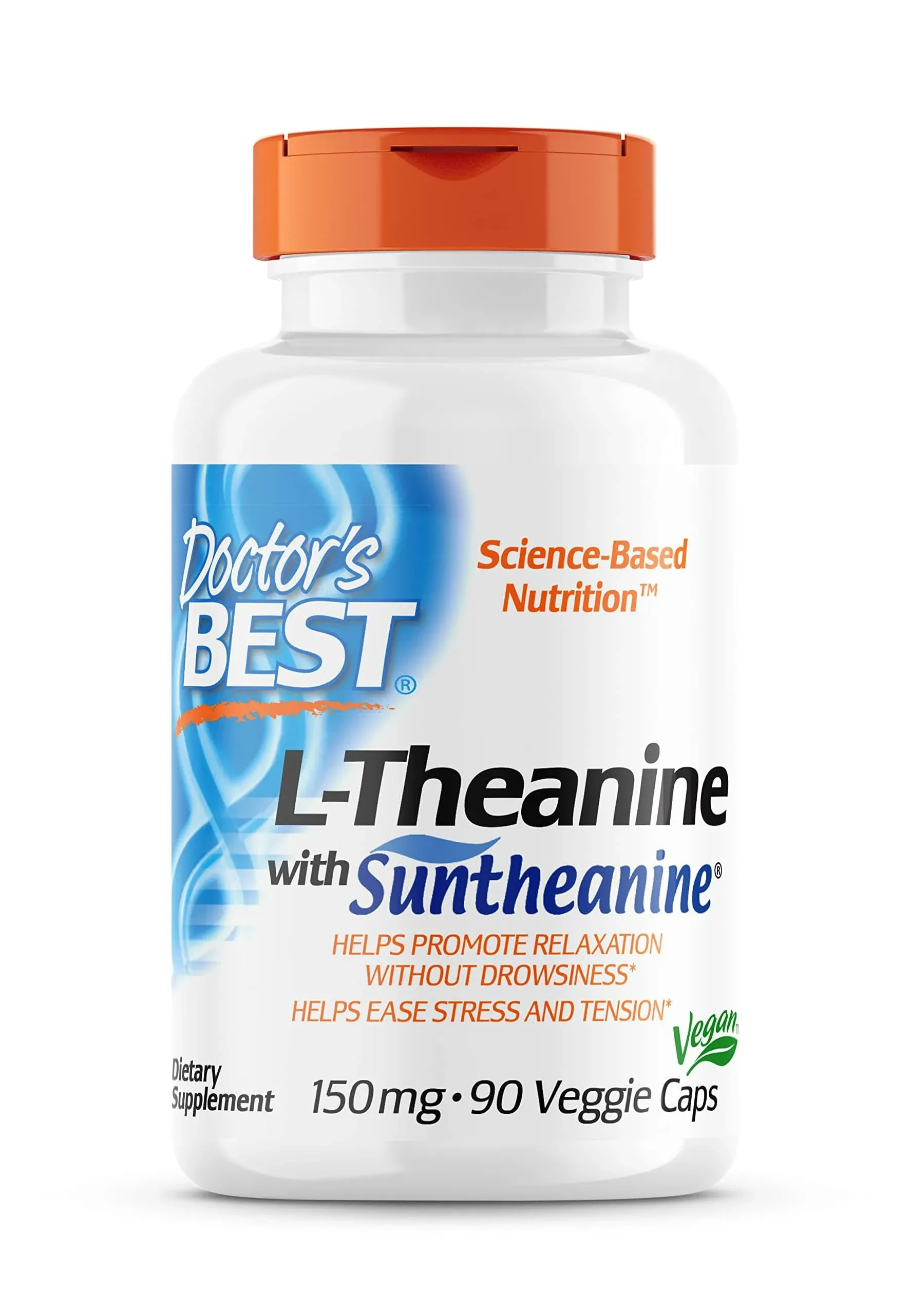 Doctor's Best - L-Theanine with Suntheanine 150 mg - 90 Veggie