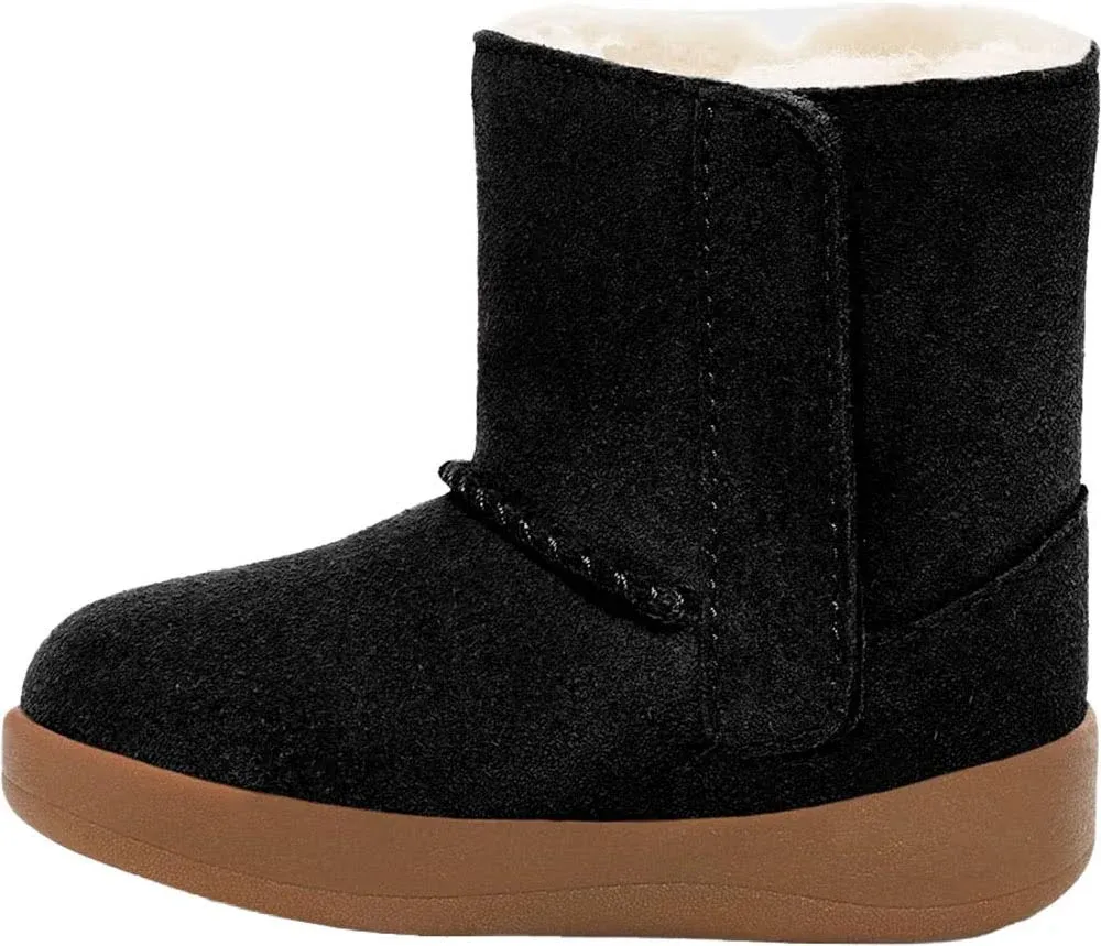 UGG Infant KEELAN 1096089I BLACK Suede Boots