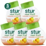 Stur Liquid Water Enhancer Orange Clementine Sweetened with Stevia High in Vitamin C & Antioxidants Sugar Free Zero Calories Keto Vegan