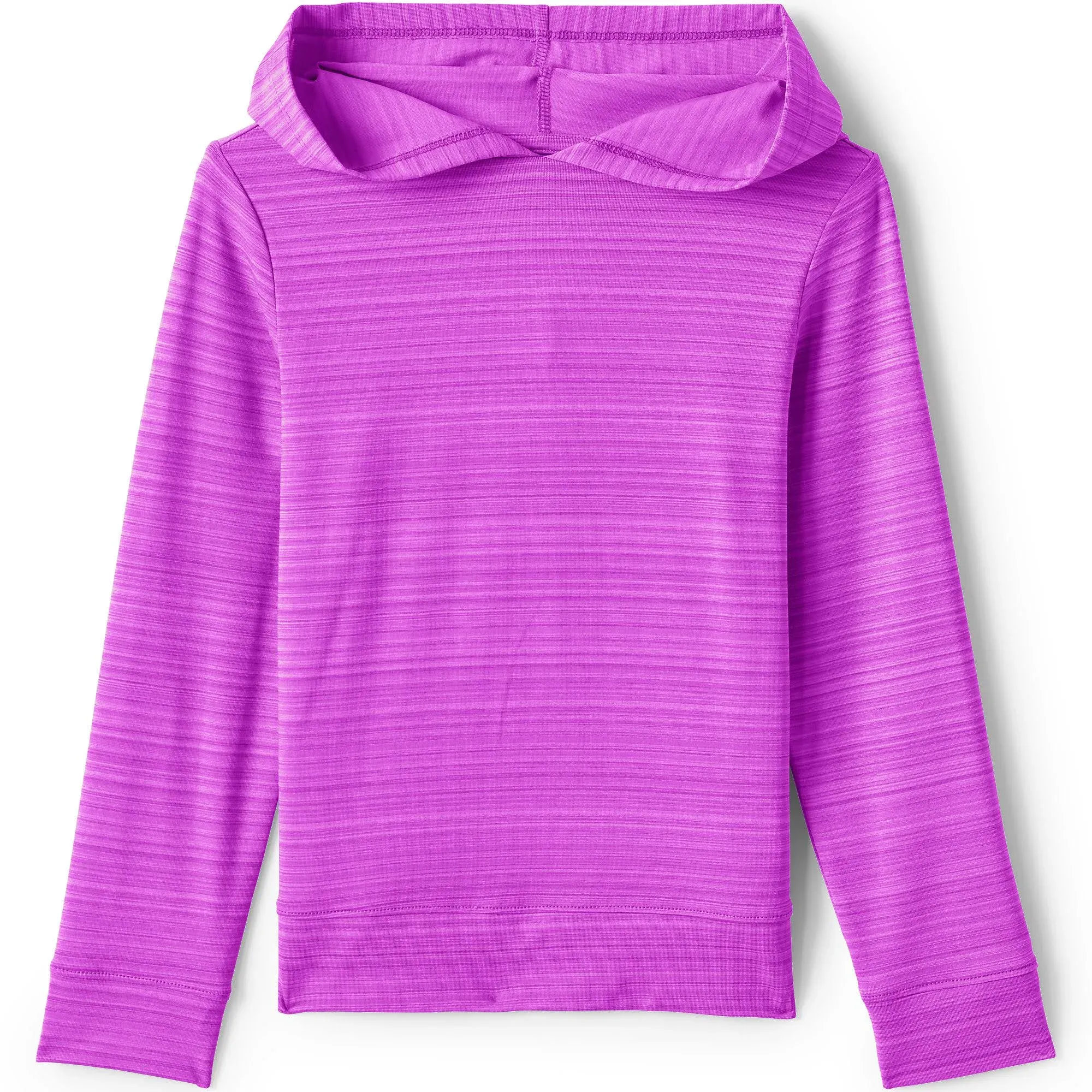 Lands' End Kids Long Sleeve UPF 50 Sun Hoodie Rash Guard