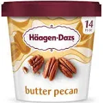 HAAGEN-DAZS Butter Pecan Ice Cream 14 fl. oz. Carton