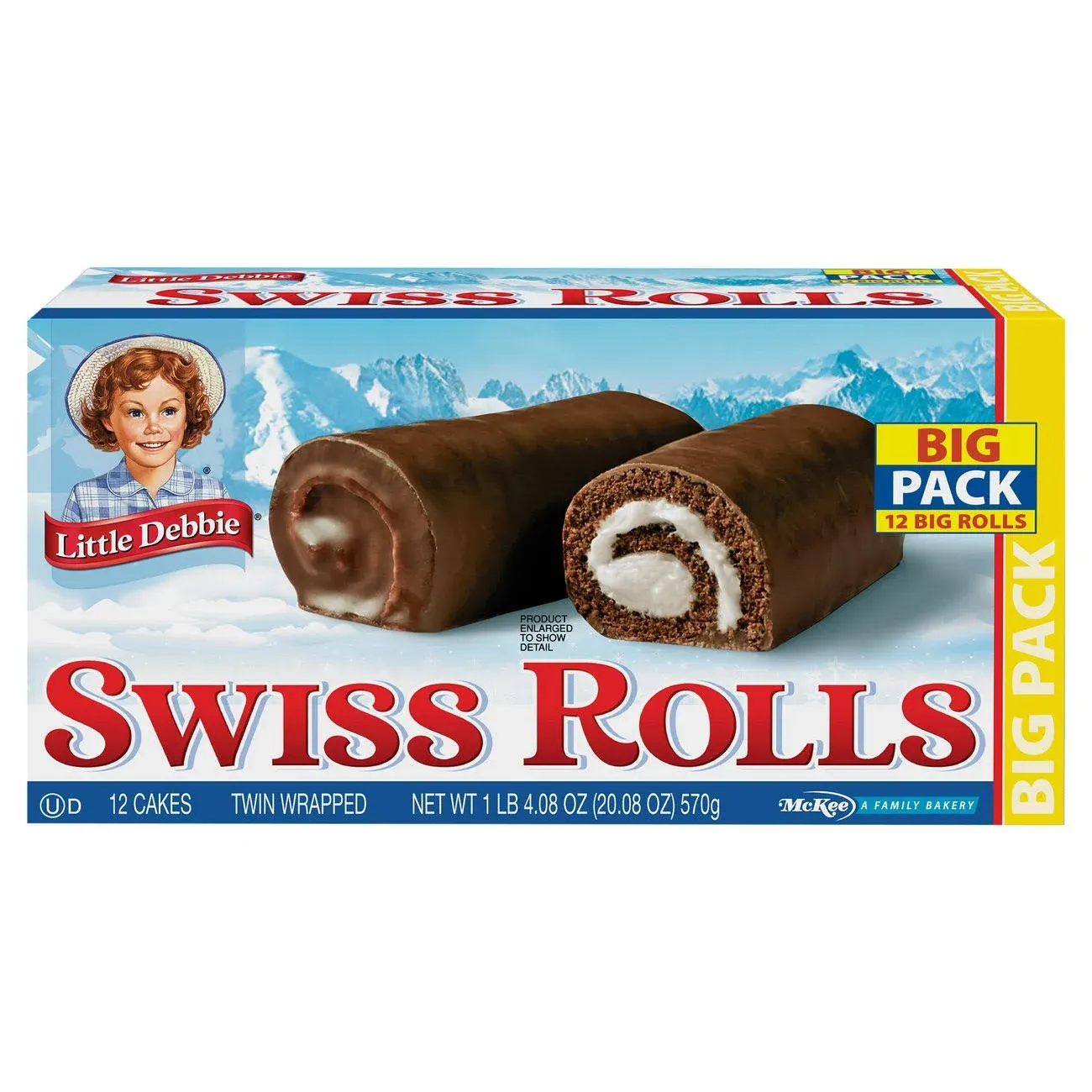 Little Debbie Rolls Swiss