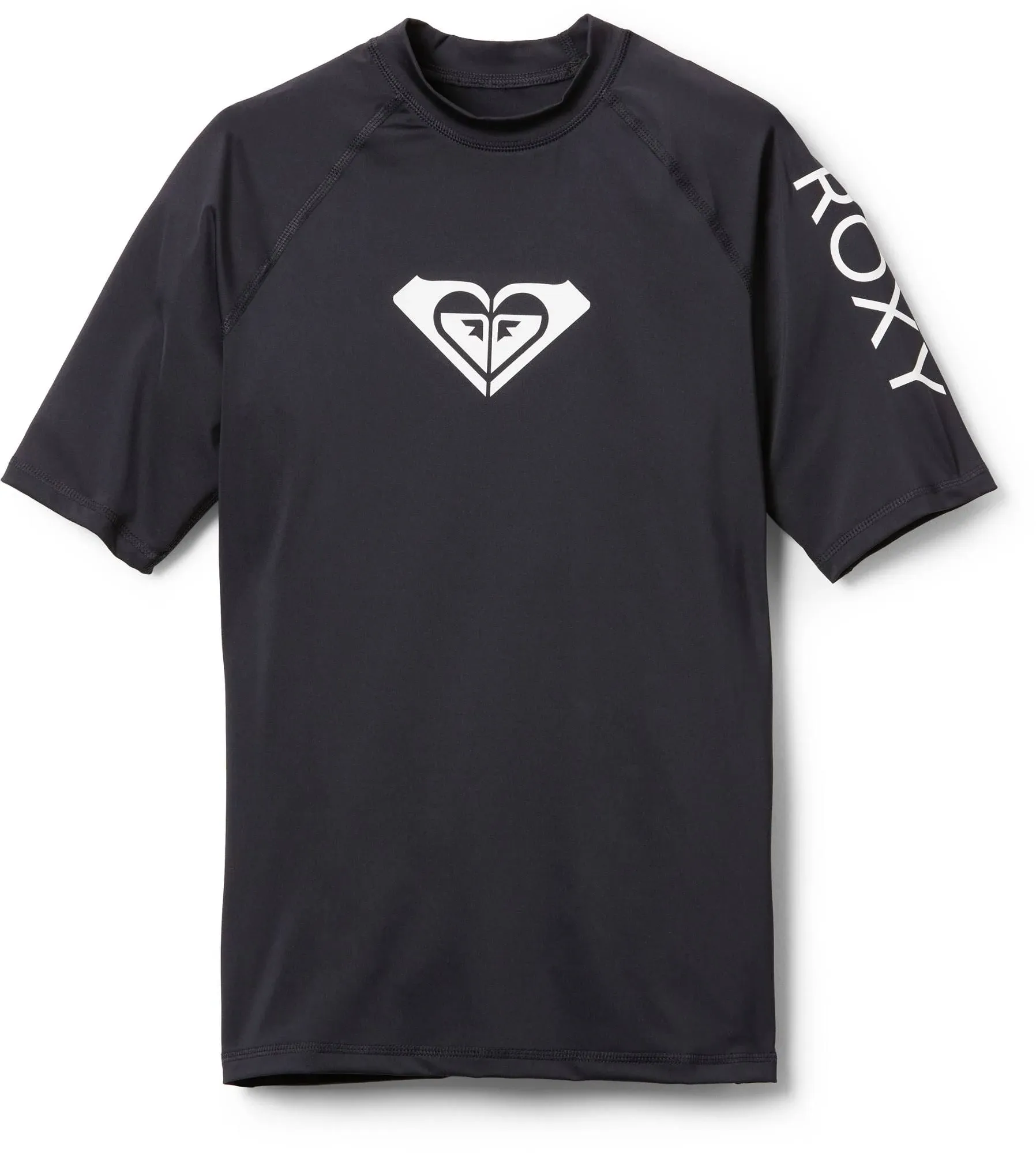 Roxy Women's Whole Hearted Short Sleeve UPF 50 Rashguard