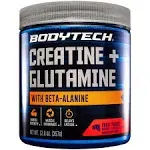 BodyTech, Creatine + Glutamine with Beta-Alanine, Fruit Punch