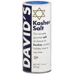 David's Kosher Salt Canister 16.0 Oz(Pack of 2)