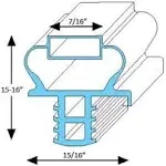 Delfield Compatible  1702622 Magnetic DoorGasket Seal  G0279030 13-891-0077-4