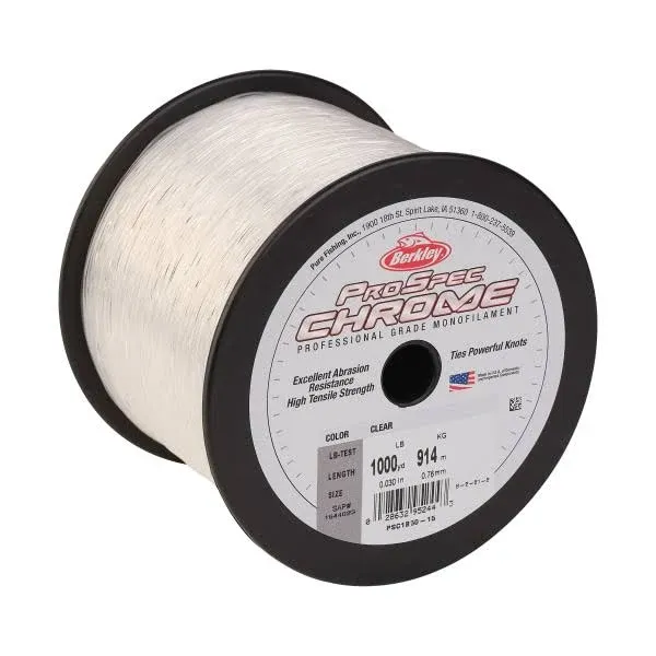 Berkley Prospec Chrome Line - 1000 yd. - 50 lb. - Clear