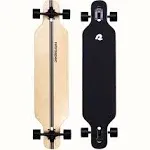 Retrospec Rift Tangerine Wave 41" Drop Through Longboard Complete